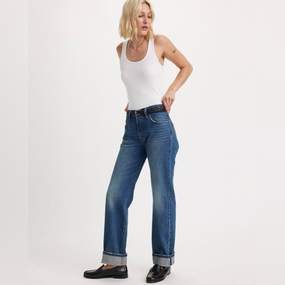 Levi's Selvedge Straight Leg Jeans